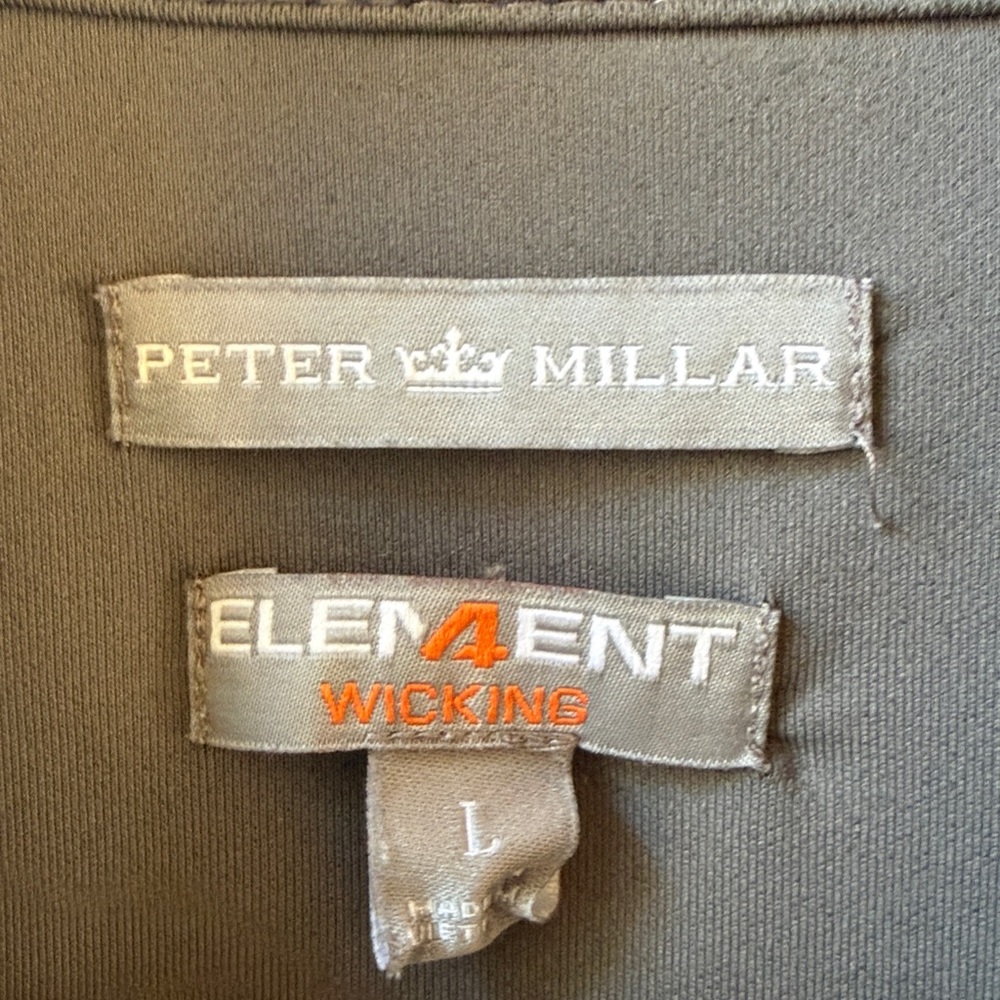 Peter Millar Element Performance Quarter Zip Size… - image 4